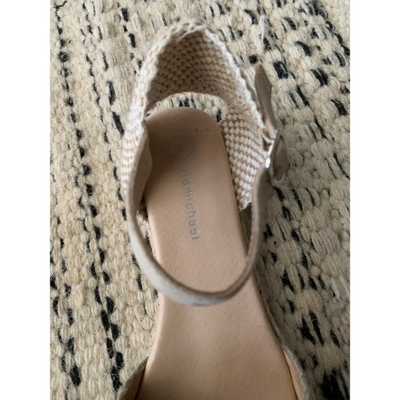 Eric Michael Woven Espadrille Clean Girl Minimalist Chic Boho Revival - 7 (37) - Picture 4 of 6